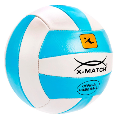 Волейбольный мяч Размер 5 X-Match 56305 голубой 1
